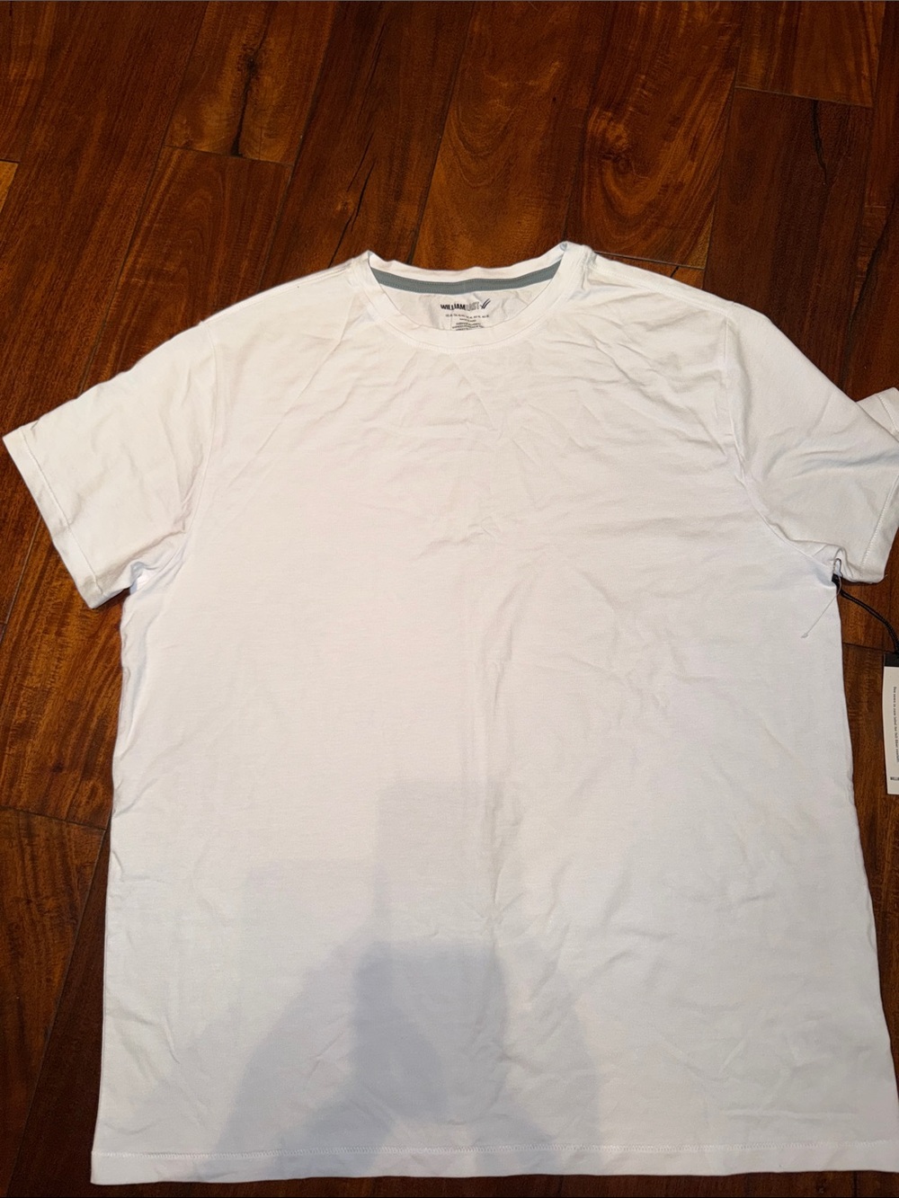 William Rast White Short Sleeve Crewneck Tee